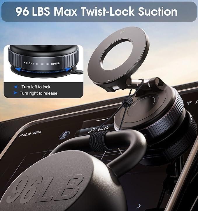 DM™ Vacuum Suction Magnetic Bracket