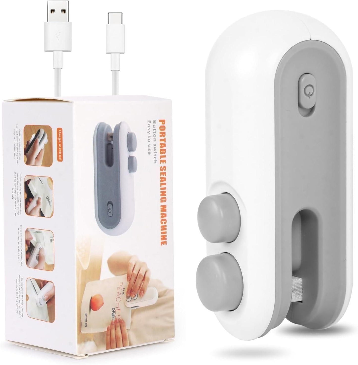 DM™ Portable 2 in 1 Mini Sealing and Cutter Machine