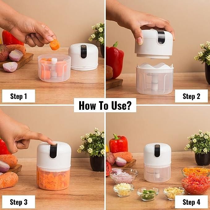 DM™ Mini Electric Portable Meat/Garlic Chopper