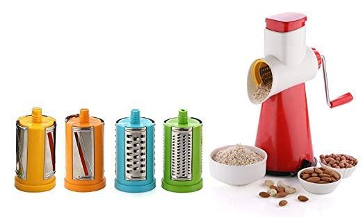 DM™ 4 in 1 Drum Grater Shredder Slicer
