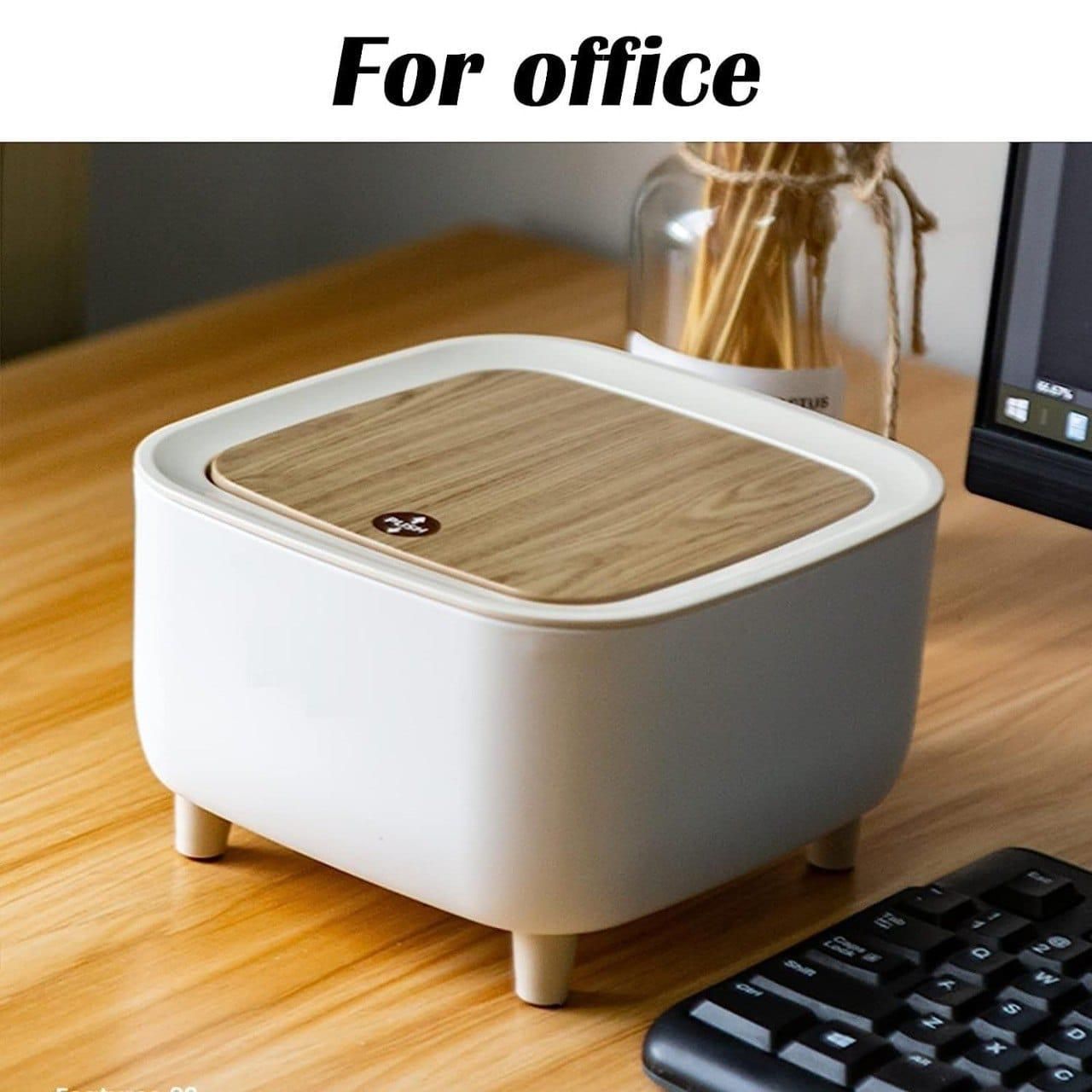 DM™ Classy Desktop Push Button Trash Bin
