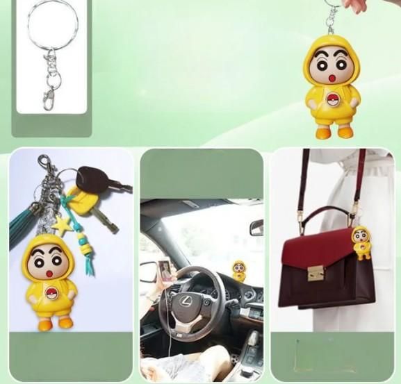 DM™ Shinchan Face Changing Keychain