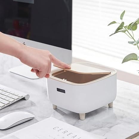 DM™ Classy Desktop Push Button Trash Bin