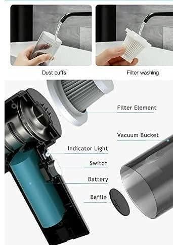 DM™ Portable Air Duster Wireless Vacuum Cleaner