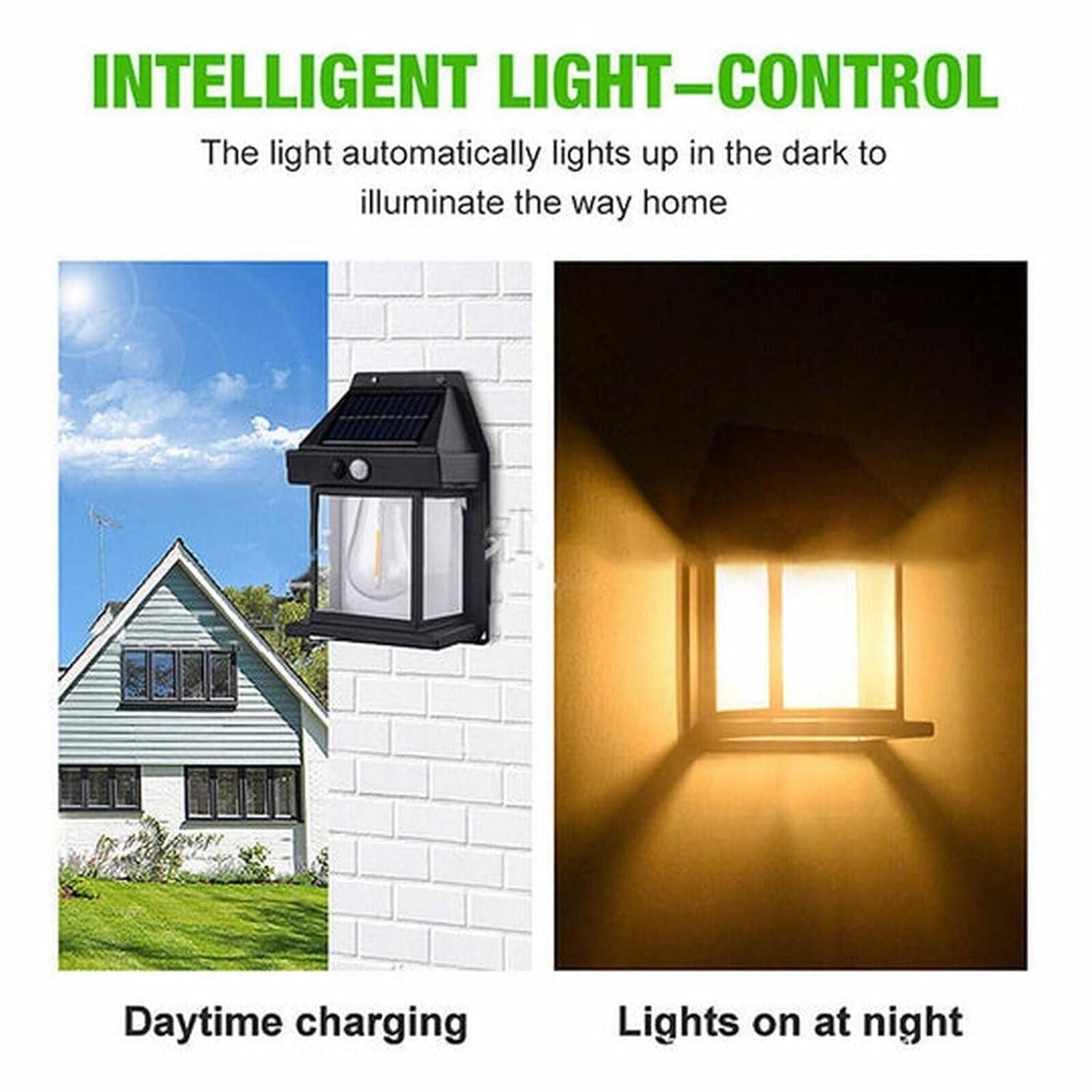 DM™ Outdoor Solar Wall Light