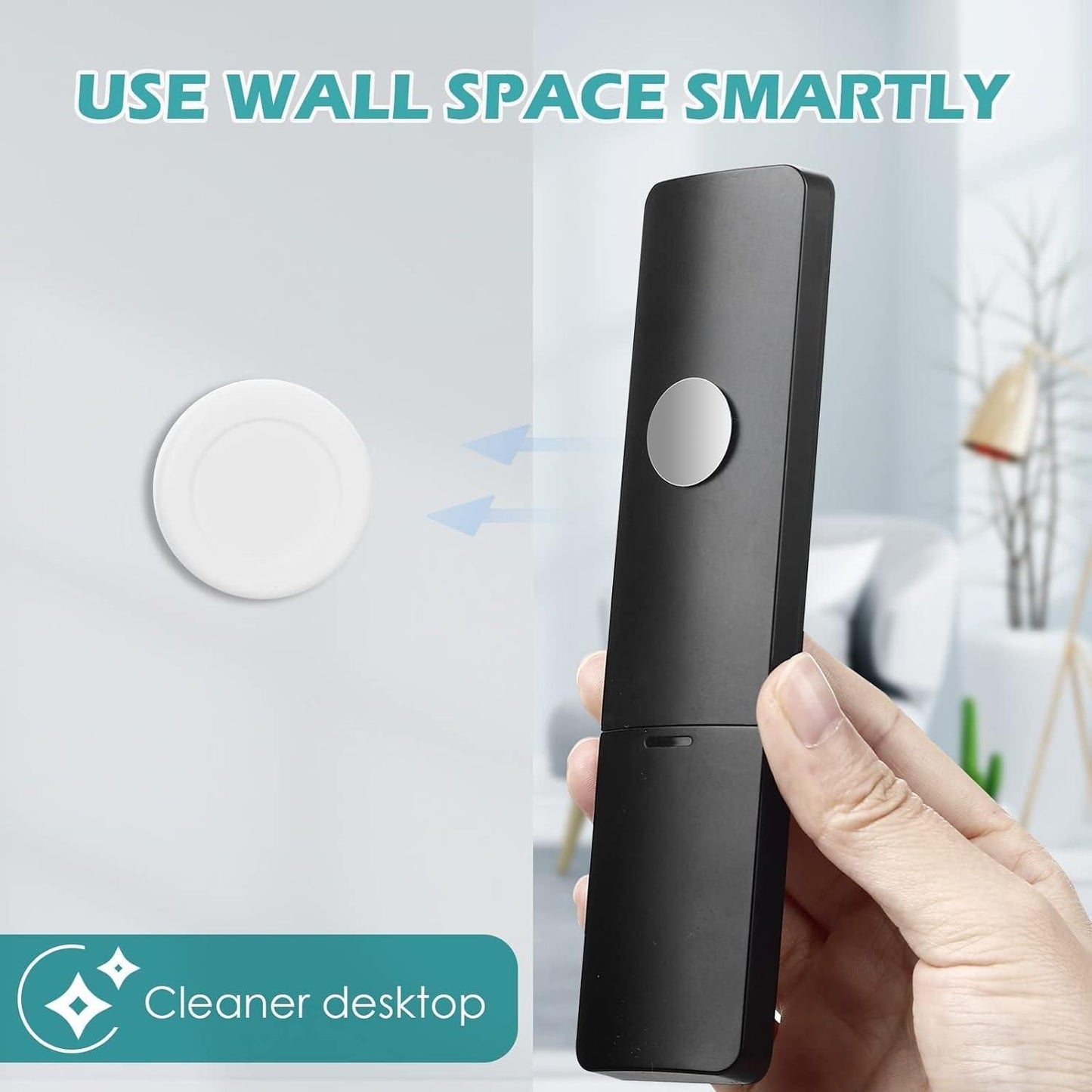 DM™ Magnetic Remote Control Wall Mount Holder (Pack of 5)