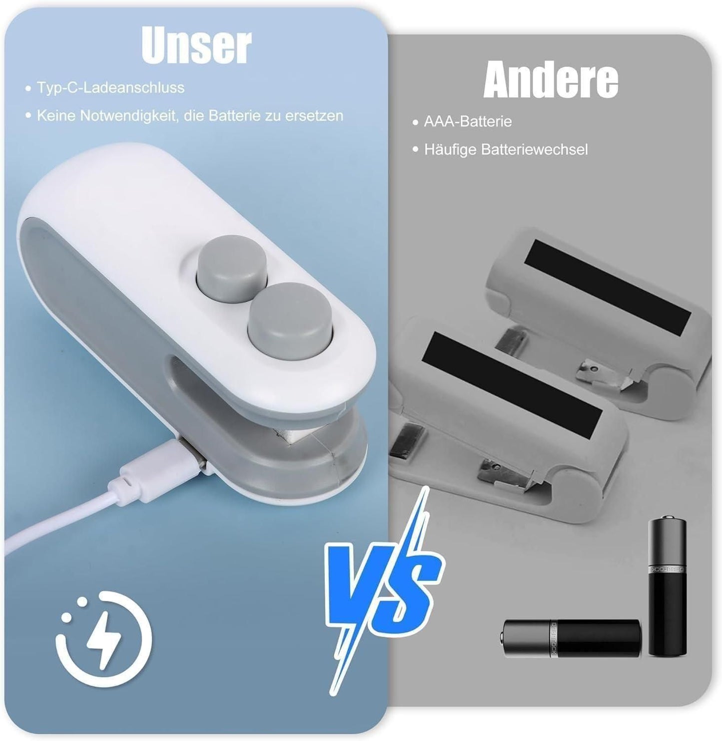 DM™ Portable 2 in 1 Mini Sealing and Cutter Machine