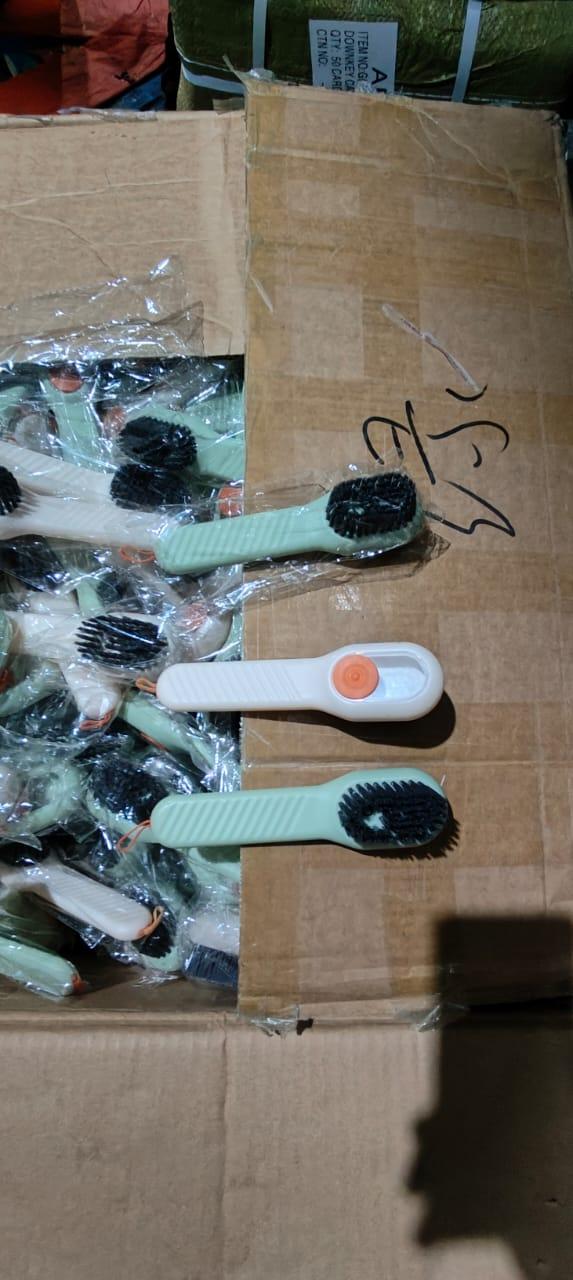 DM™ Soap Dispensing Cleaning Brush with Handle Scrubbing