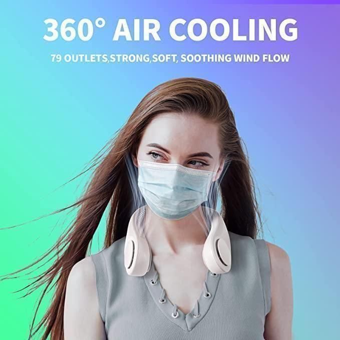 DM™ Portable Bladeless Hanging Neck Fan