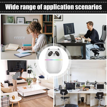 DM™ Mini Cute Panda Cool Mist Humidifier for Room Moisture