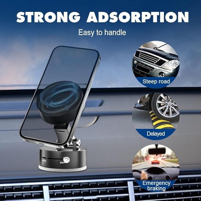DM™ Vacuum Magnetic Suction Phone Holder
