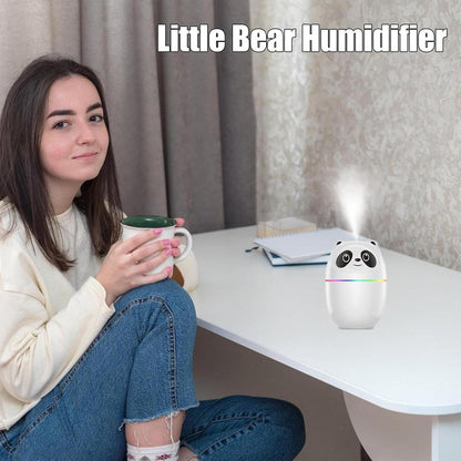 DM™ Mini Cute Panda Cool Mist Humidifier for Room Moisture