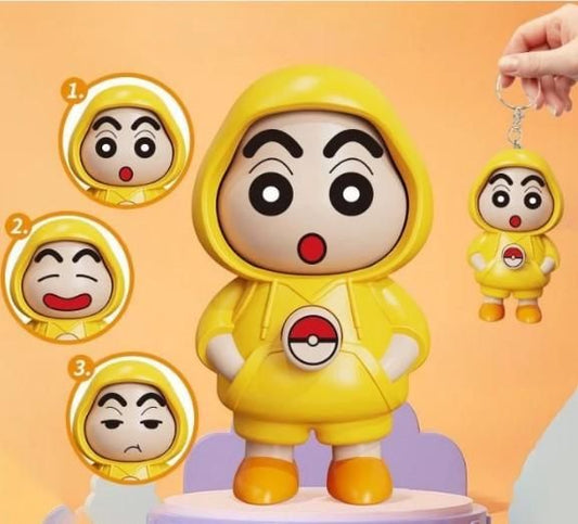 DM™ Shinchan Face Changing Keychain