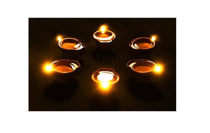 DM™ LED Light Water Sensor Diyas (Plastic)