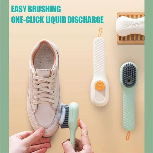 DM™ Soap Dispensing Cleaning Brush with Handle Scrubbing