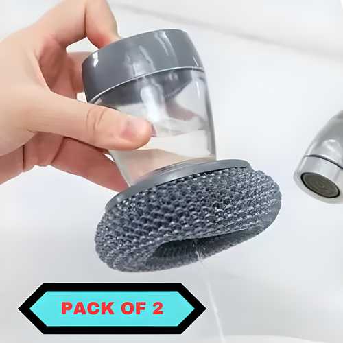 DM™ Kitchen Soap Dispensing Palm Brush (Pack of 2)
