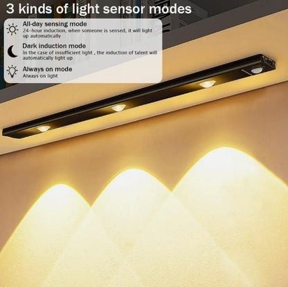 DM™ LED PIR Motion Sensor Cabinet  With USB Rechargeble